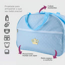 Kit Mala Maternidade Reforçada Impermeável Menino Menina Cor Azul Bebe