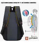 Mochila Escolar Bolsa Básica Trabalho Viagem Motoboy Barata God Talent Cor Azul