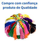 Franjas De Seda Tassel Pinjentes 100 Unidades - Mix Cores