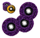 Kit 3 Strip Disc Removedor De Tintas Fundos E Vernizes 115mm x 22mm Cor Roxo