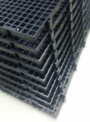 Palete Estrado Palets Plástico Kit 10 Un Cor Preto