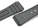 Pulseira para Relógio Casio F-91W Cor Preto - 18mm de largura - Serve entre Outros F-91w F-94w F-105w F-106w