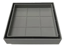 Ralo 10x10 Oculto Seca Piso/porcelanato Inteligente Branco Cor Cinza