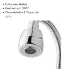 Torneira Cozinha Parede Gourmet Flexível Bica Movel Mecanismo Ceramica 1/4 Volta Mais Vendida