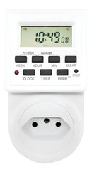 Timer Temporizador Digital Bivolt 20 Eventos Liga E Desliga