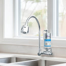 Torneira de Cozinha com Filtro Carbon Block Bica Flexível Móvel com Arejador 2 Modos de Jato Dazie Metais