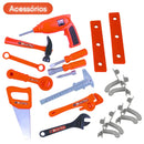 Super Kit Ferramenta Com Furadeira Brinquedo Infantil