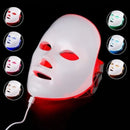 Máscara Led Tratamento Facial Fototerapia Estética 7 Cores RPC LED Facial