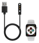 Cabo Carregador Usb Relogio Smartwatch 2 Pinos Champion Cor Preto