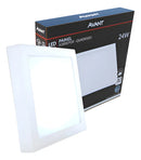 Painel Led Plafon Aluminio Sobrepor 24w 6500k Branco Frio 30cm 110v/220v Bivolt Quadrado Cod: 768131375 Avant