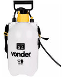 Pulverizador Bomba Manual Lateral 5 Lts Vonder Prof Pl005 Cor Branco