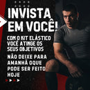 Jcanova Store Kit Elásticos Academia 11 Peças Borracha Corda Tubos Alças Âncoras Crossfit Elastico Extensor Faixa Elástica Exercício Treinos Fisioterapia Funcional Ginastica Látex Musculaçã