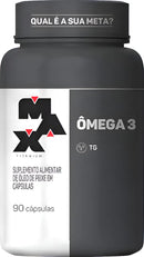 Ômega 3 90 Cápsulas Suplemento Academia Max Titanium