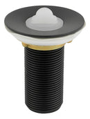 Valvula De Pia Lavatorio 7/8 Preto Metal P/ Banheiro