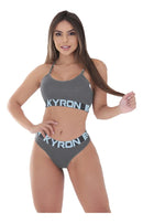 Kit 7 Conjuntos Feminino Top + Calcinha Kyro Sortidas P