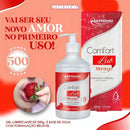 Gel Lubrificante Íntimo Comfort Lub Morango 500g | Base D’Água Para Massagem intima