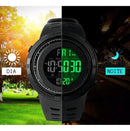 Relógio de pulso digital Skmei 1251 com corria de poliuretano cor preto