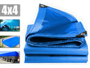 Lona Azul Carreteiro Caminhão Piscina Impermeável 75g 4x4