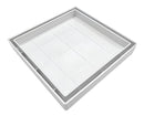 Ralo 15x15 Oculto Seca Piso/ Porcelanato Inteligente Cor BRANCO
