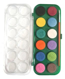 Aquarela Em Pastilhas Leo & Leo 12 Cores Com Pincel