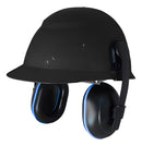 Capacete De Segurança + Abafador De Ruidos Concha + Jug Preto