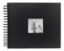 Álbum De Fotos Scrapbook Livro De Assinaturas Médio - Preto