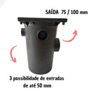 Caixa Gordura 12 Lt Com Cesto Para Limpeza 240x365x240mm