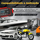 Carregador Bateria Automotivo Inteligente Portátil Carro 12v Até 100 Amperes 110-220V