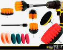 Kit 14 Escovas Rotativa Giratoria Limpeza Encaixa Uso Furadeira Parafusadeira TCW1400 The Black Tools