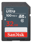 Cartão Memória 32gb Sandisk Ultra Sdhc Sdsdunr-032g-gn3in