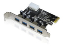Placa Pci-e Usb Com 4 Portas Usb 3.0 5gbps F3 F-3217 50