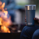 Coleman Copo Termico De Cerveja Inox Com Abridor Azul 600ml