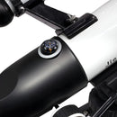 Telescopio Astronómico Jiehe de 350x60mm para Observaão da terra e o céu - tripé ajustável e estojo - Lentes 14x, 39x, 42x e 116x