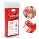 Cera Depilatória Roll-on Morango 100g - Depilflax