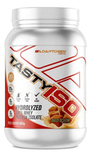 Suplemento Em Pó Tasty Iso Adaptogen Science Whey Protein Isolado Hidrolisado Pote 900g Sabor Doce de Leite