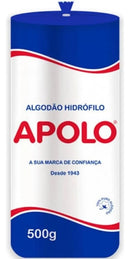 Algodão Hidrofilo Apolo Rolo 500g