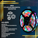 Só A Fita Led Digital 6803 Rgb Arco Iris 328 Efeitos 3 Vias Rgb