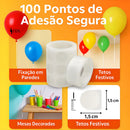 Gota adesivo cola balão 100 pontos bexiga Artigos Novo Marca TDX