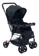 Carrinho Bebê Com Alça Reversível Youturn Preto Maxi Baby
