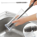 Limpa Lava Garrafa Mamadeira Copo Jarra Silicone Silicone Bottle Brush - Unidade - 1