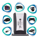 Hub Usb 2.0 Adaptador 7 Portas Pc Extensão Com Fonte Bivolt