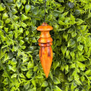 Dual Rod + Pêndulo Modelo P-05 Em Madeira Para Radiestesia Cor Marrom