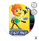 Guache Bastão Acrilex Com 06 Cores - 02007