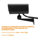 Sensor De Presença Parede Externo Mpx-40f Preto Margirius