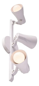 Spot Startec para 03 lâmpadas Padrão E27 Octa 3 Branco Ideal para Praia Maresia