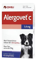 Anti-histamínico Alergovet Cães E Gatos Coveli - 1,4mg