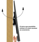 Suporte Weisserhase De Parede Ou Painel Fixo Para Tv 26 29 32 39 40 43 48 49 55 60 65 Pol Preto
