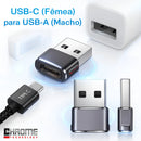 Adaptador Plug Usb C Fêmea Para Usb Macho Ultra Rápido Marca Chrome Technology