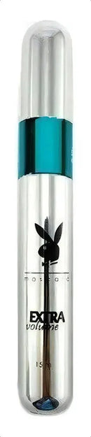 Máscara Cílios Rímel 2 Em 1 Extra Volume Playboy Hb84599 Cor Preto