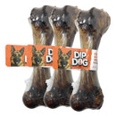 Kit 3 Fêmur Suína Osso Natural Desidratada Pet Grande Médios
